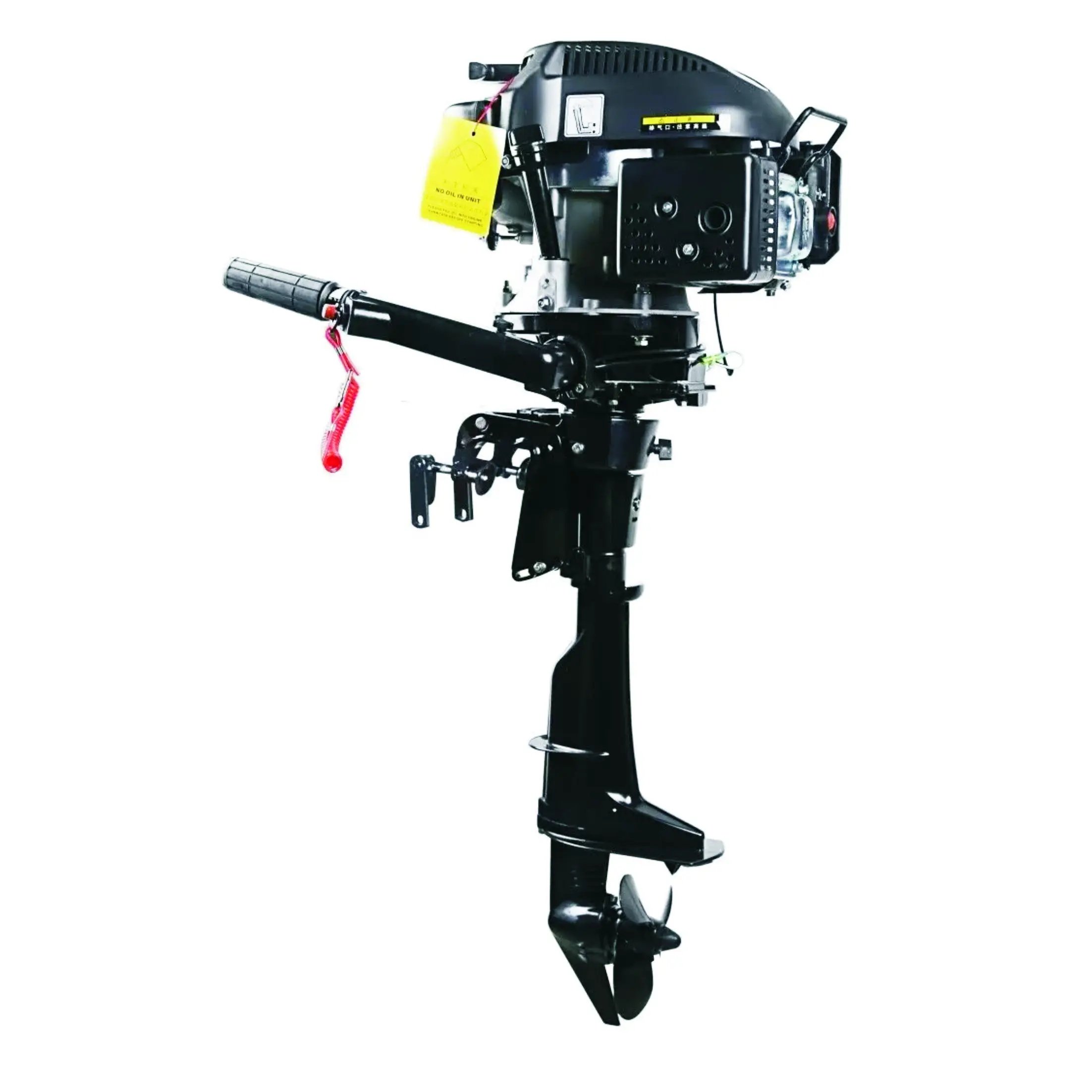 HANGKAI 6HP 4 Stroke Gasoline Boat Engine Outboard Motors for Fishing Boat with New Air Cooled Design