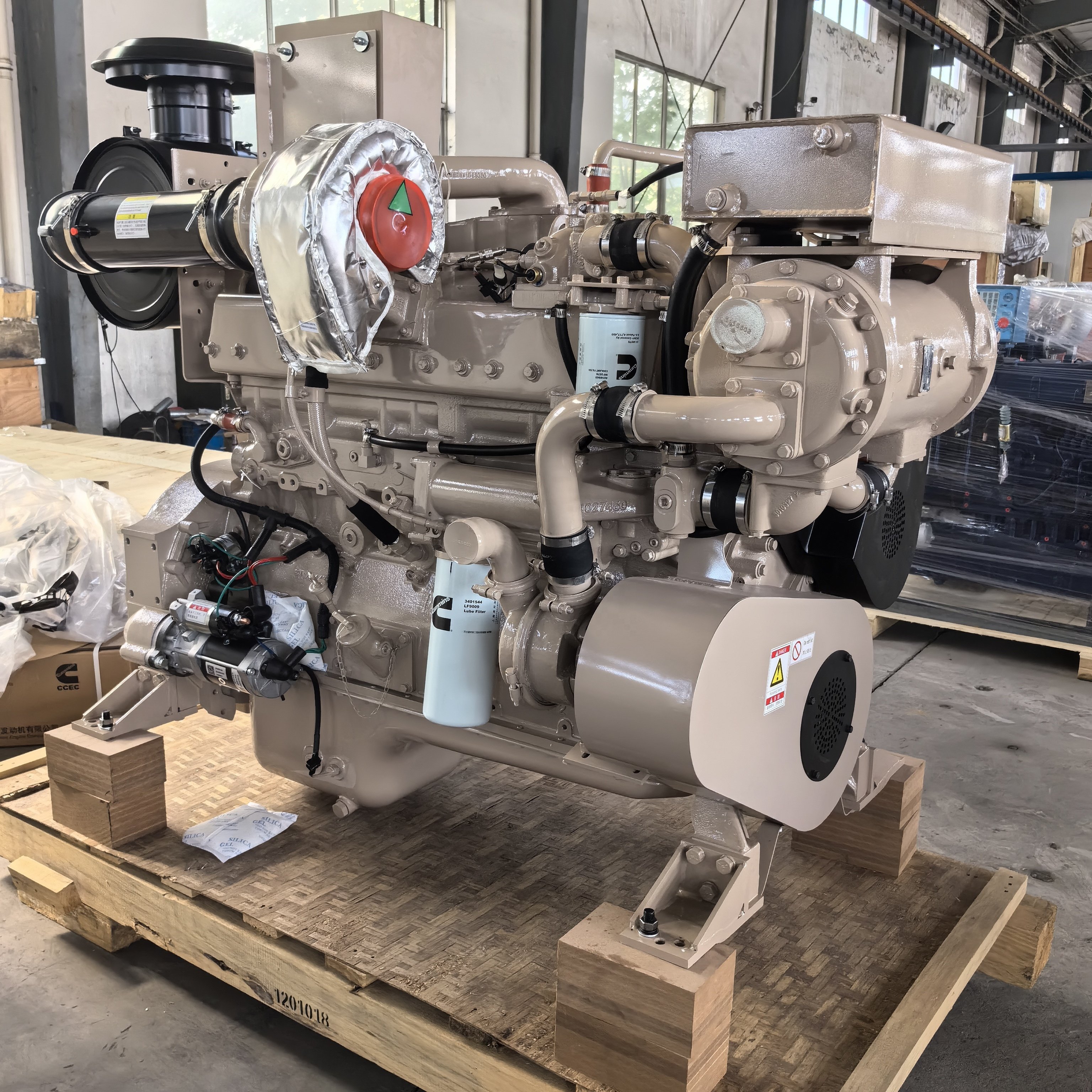 Original 450HP NTA855-M Marine Diesel Engine for Boat 1800RPM