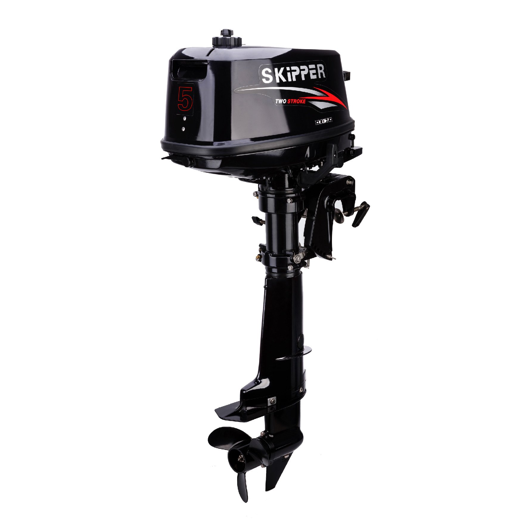 Skipper High Quality 5hp Outboard Motor 2 Stroke Long Shaft Outboard Boat Engine