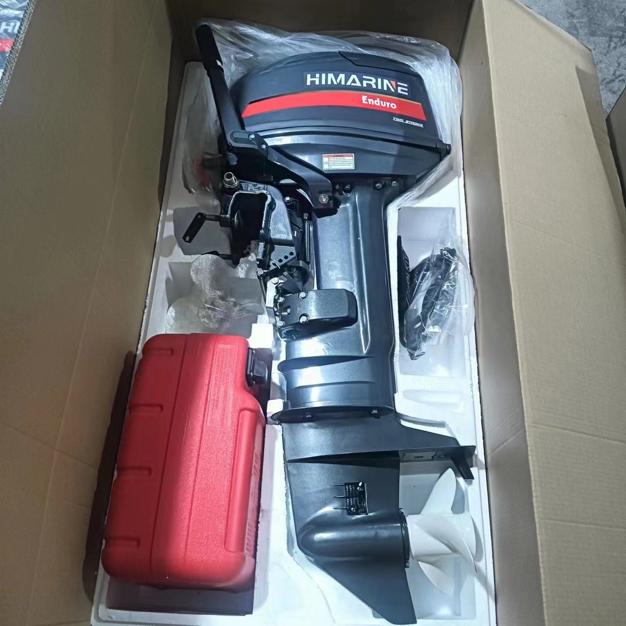 2-Stroke 30HP Outboard Motor Boat Engine Long Shaft for Fishing Boat Gasoline 22KW 496cc Marine Motor Water Cooling CDI System