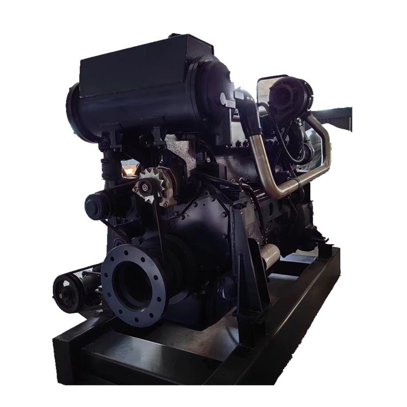Custom Made 400hp 2100rpm WD12 Marine Inboard diesel Engine with Hydraulic Pump Be Used for Dredge Pump
