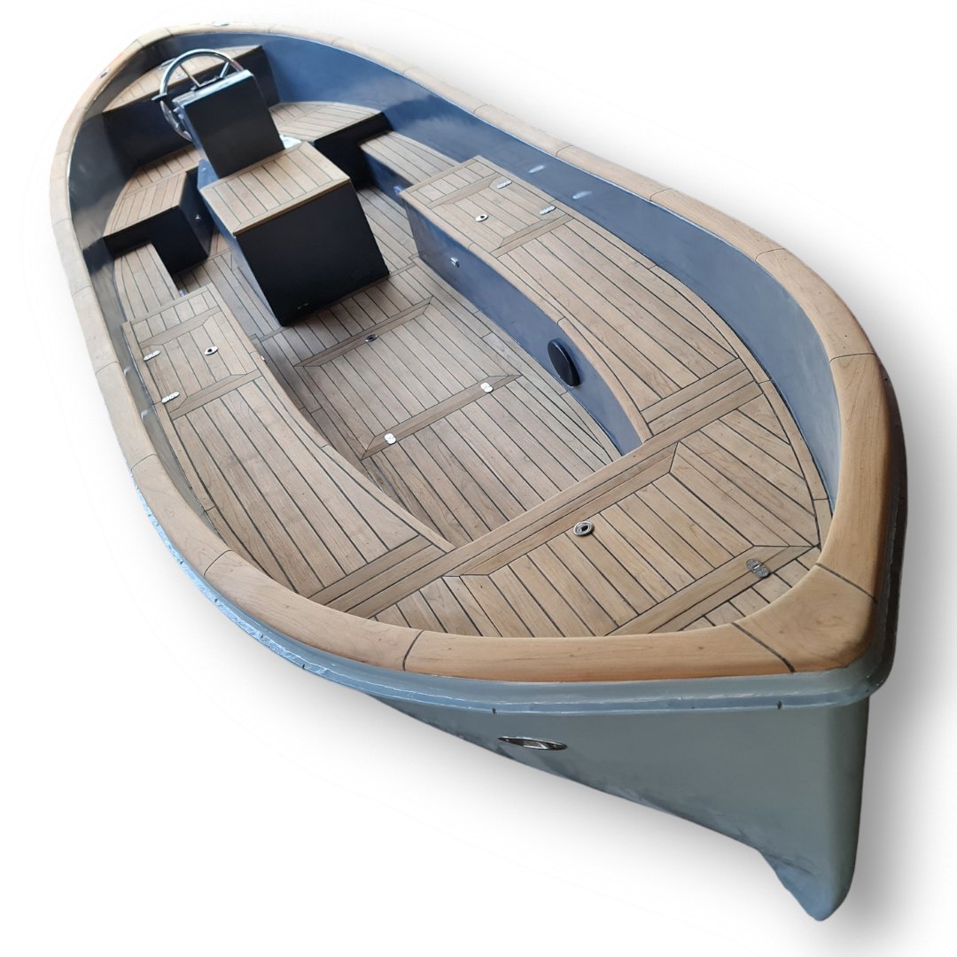Classic Luxury 7.50 Meter Dutch Sloep Yacht Teak Wood Deck Inboard Engine Mold Fiberglass Hull Steel Classic Pleasure Boat Sale