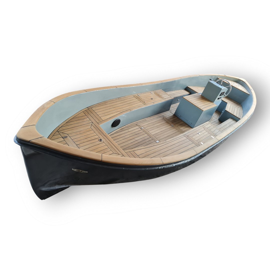 Classic Luxury 7.50 Meter Dutch Sloep Yacht Teak Wood Deck Inboard Engine Mold Fiberglass Hull Steel Classic Pleasure Boat Sale