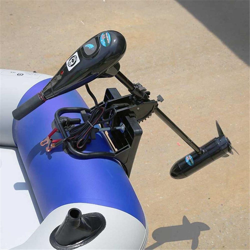 60 LBS 12 V Electric Outboard Brush Motor Transom Mounted Power Fishing Boat Engine