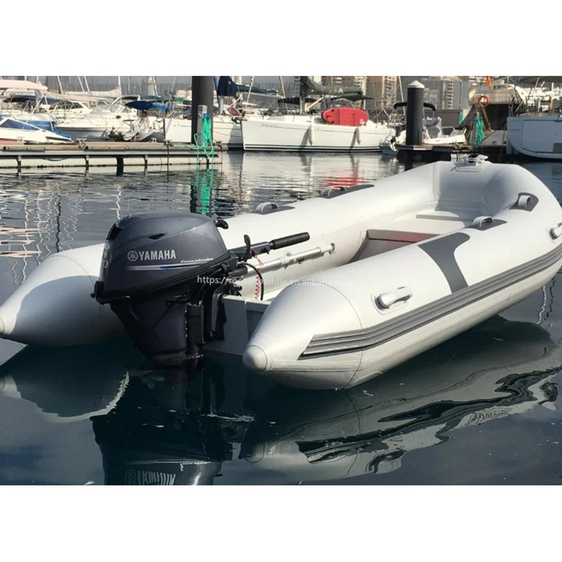 CE 310 340 360 380 Aluminum RIB 12' 6" Boat with 30hp Engine