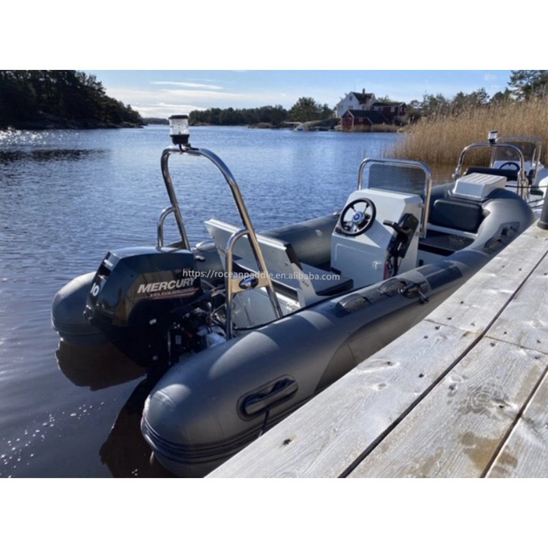 CE 310 340 360 380 Aluminum RIB 12' 6" Boat with 30hp Engine