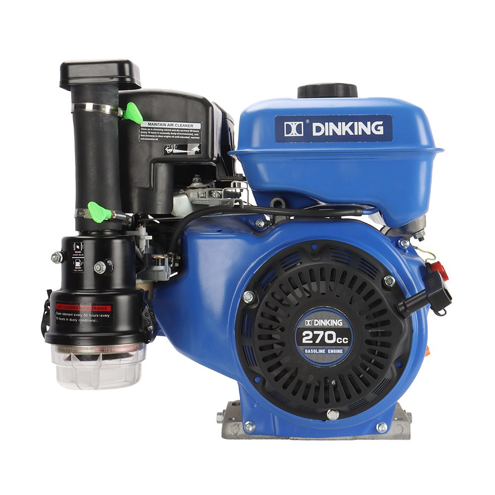 Dinking 7.5hp Portable Gasoline Engine One-half Sprocket Speed Reduction Engine 270CC Engine Supplier China, DK177F/(1/2R)/P