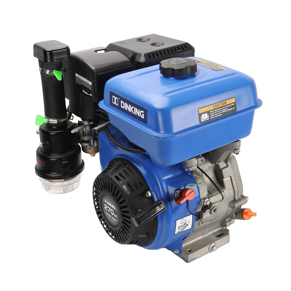 Dinking 7.5hp Portable Gasoline Engine One-half Sprocket Speed Reduction Engine 270CC Engine Supplier China, DK177F/(1/2R)/P