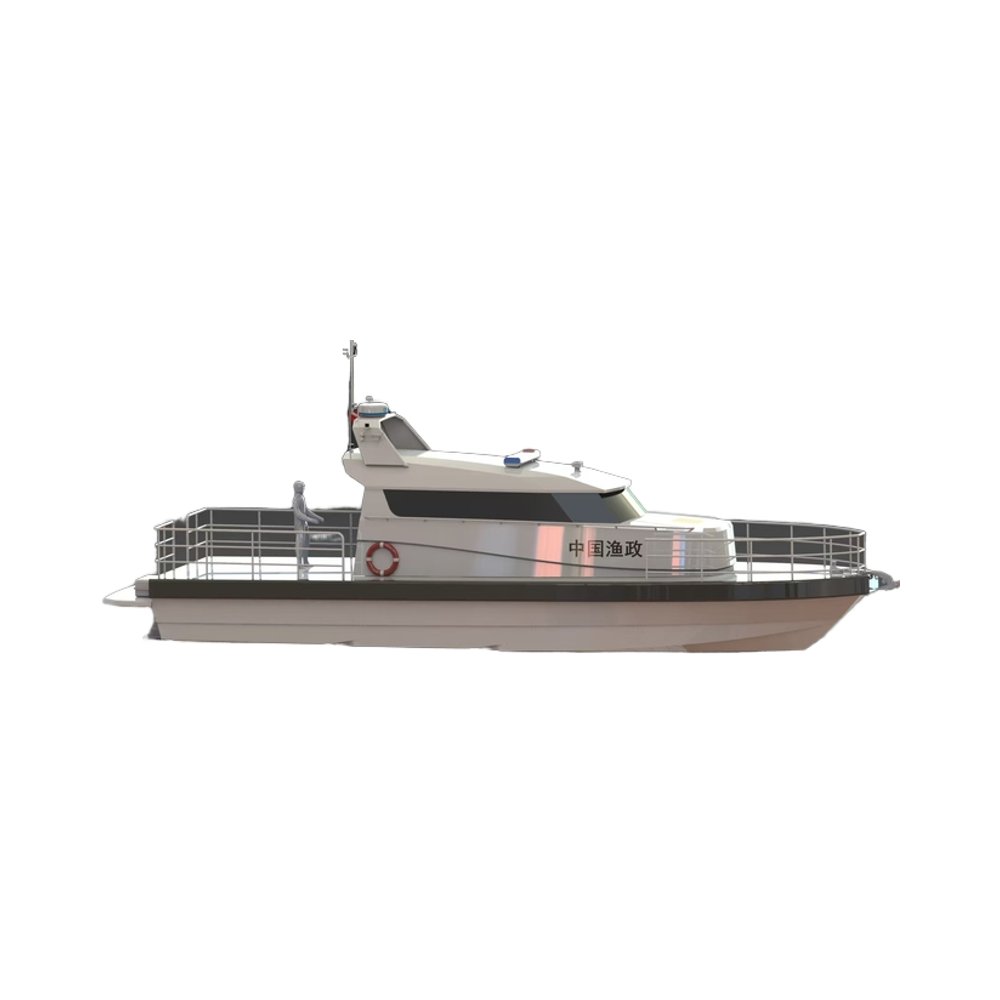 China New Model 16m Luxury Yacht 52.4ft Public Service Fishing Boat Inboard Engine Aluminum EVA Hull for Sports Fishing