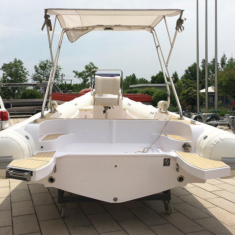 Good Quality Rib Boat Luxury Fiberglass Rib Boats 760 Luxury Tender Yacht Rib760