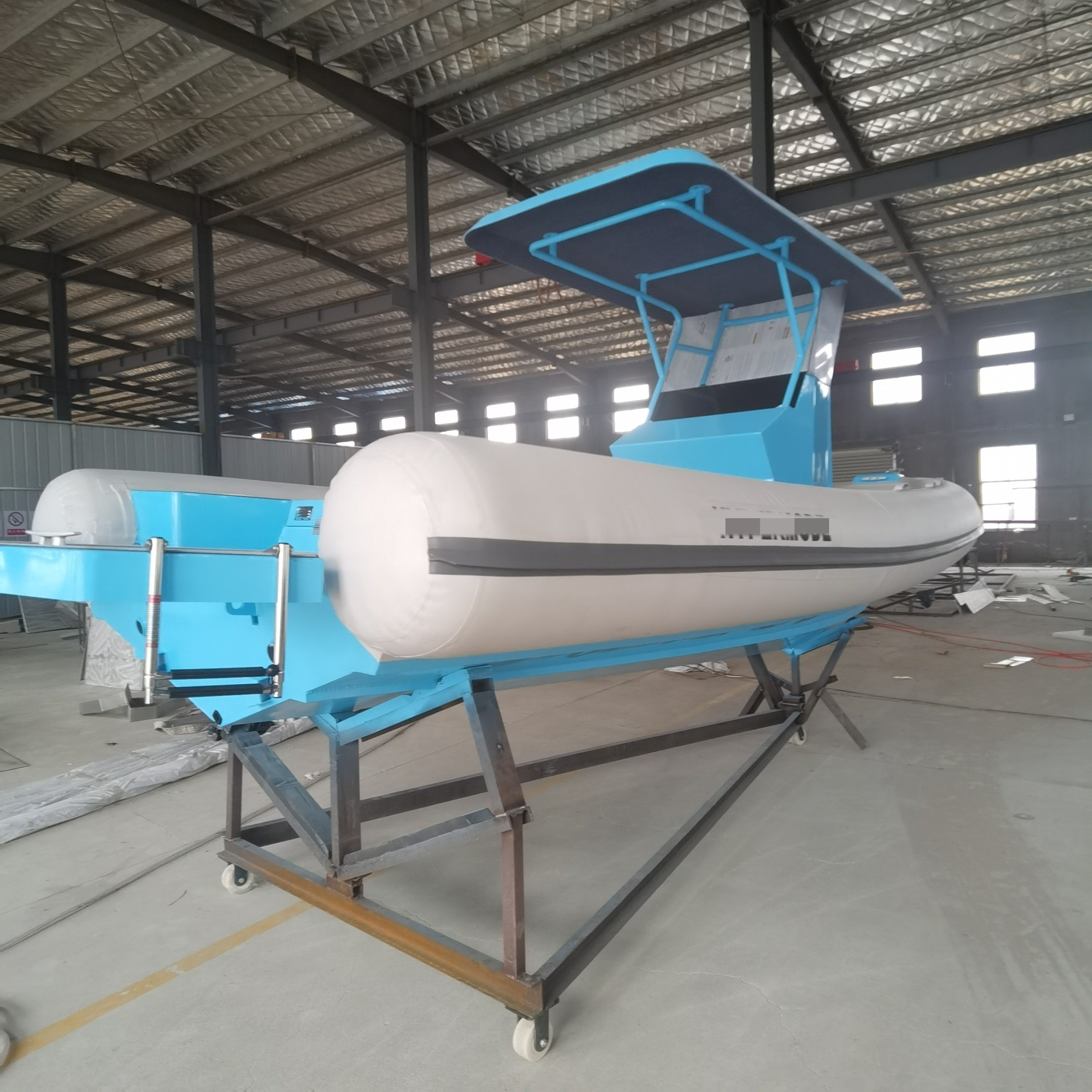 Hot Sale 3m Length PVC Tube RIB Aluminum Hull Inflatable Sport Yacht with Outboard Engine for Ocean Water Usage