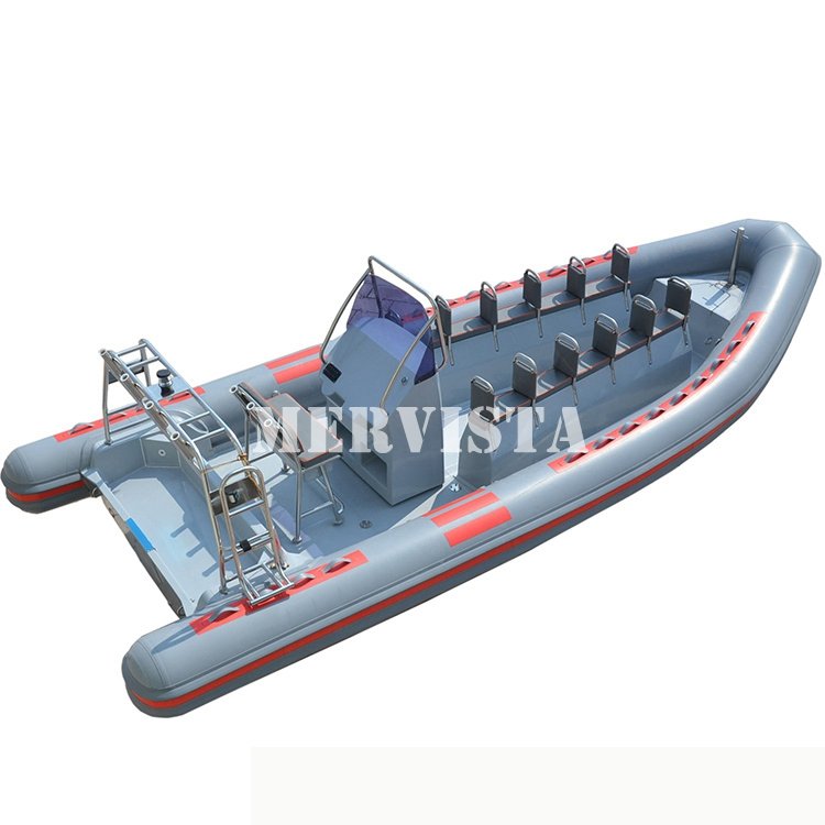 Chinese Supplier Widely Used Small Speed Boats Used Small Engine Yacht Taxi Boat 700 for Sale