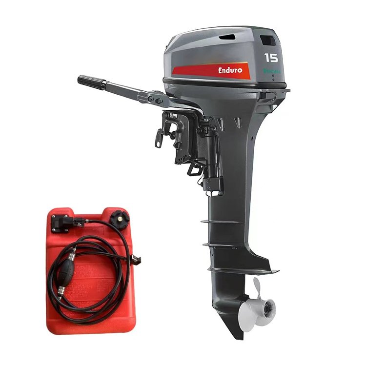 New Original Boat Motor 2 Stroke 15HP for YAMAHAS Technology Outboard Water-cooled Boat Engine Long Shaft Boat Engine