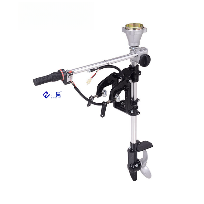 SOLAR MARINE Outboard Gasoline Motor 4 Stroke 4HP Air-cooled Engine with Transom Mount for Inflatable Boat Kayak