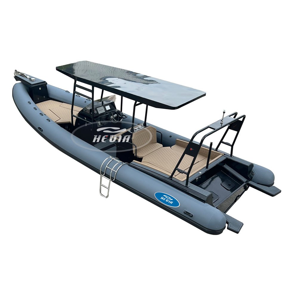30ft 9m High Speed Luxury Fish Cabin Cruiser Yacht Family Aluminum Fishing Boat with Double Engine
