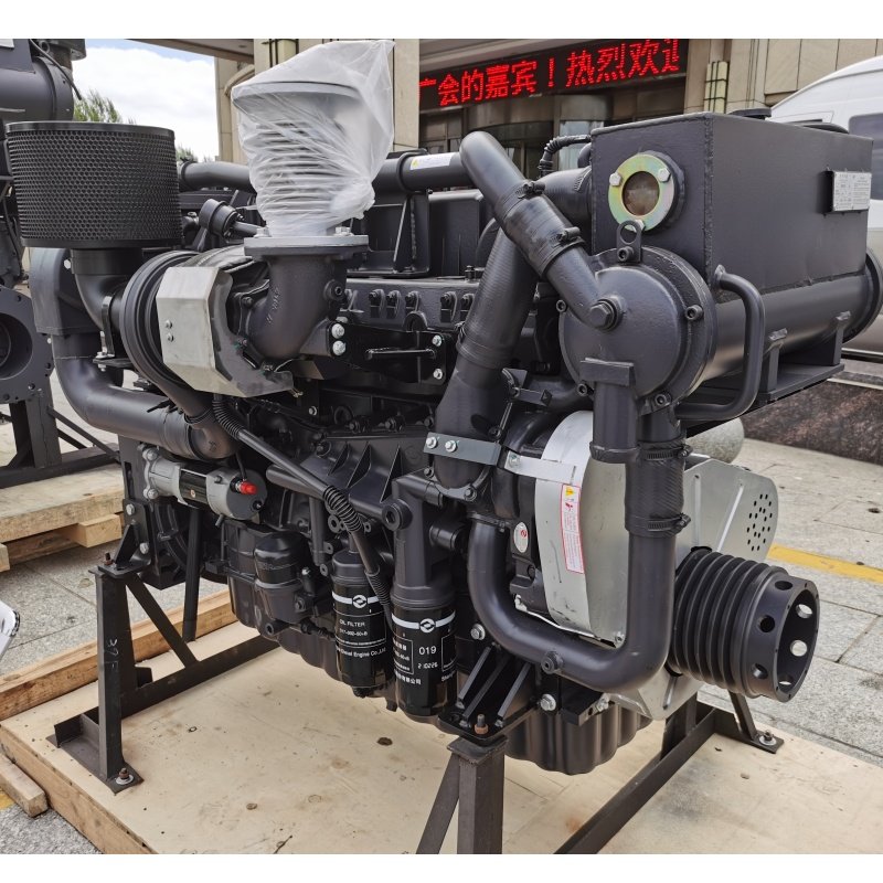 Shanghai diesel Power SC15G460.1CA2 300HP /1800RPM Marine diesel Engine for Fishing Boat Tug Boat