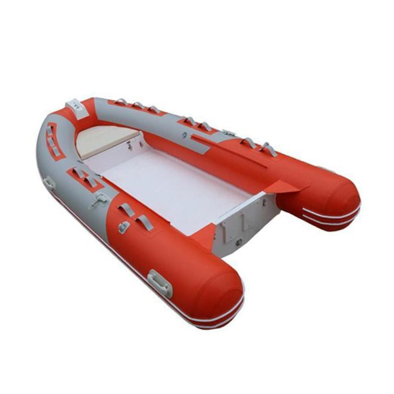 High-Speed 360 Orca Hypalon Aluminum Rigid Hull Rib Boat Best Selling PVC Inflatable Fishing Boat Engine Combo Set for Drifting