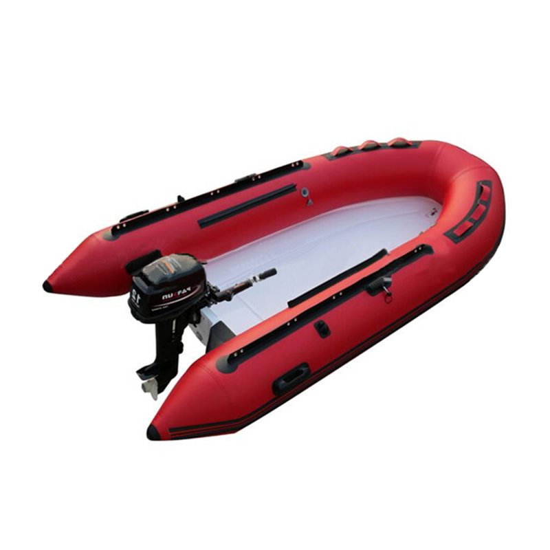 High-Speed 360 Orca Hypalon Aluminum Rigid Hull Rib Boat Best Selling PVC Inflatable Fishing Boat Engine Combo Set for Drifting