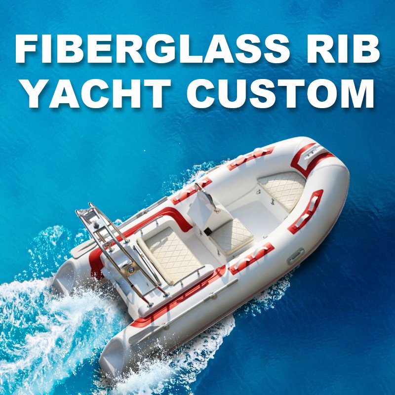 High-Speed 360 Orca Hypalon Aluminum Rigid Hull Rib Boat Best Selling PVC Inflatable Fishing Boat Engine Combo Set for Drifting