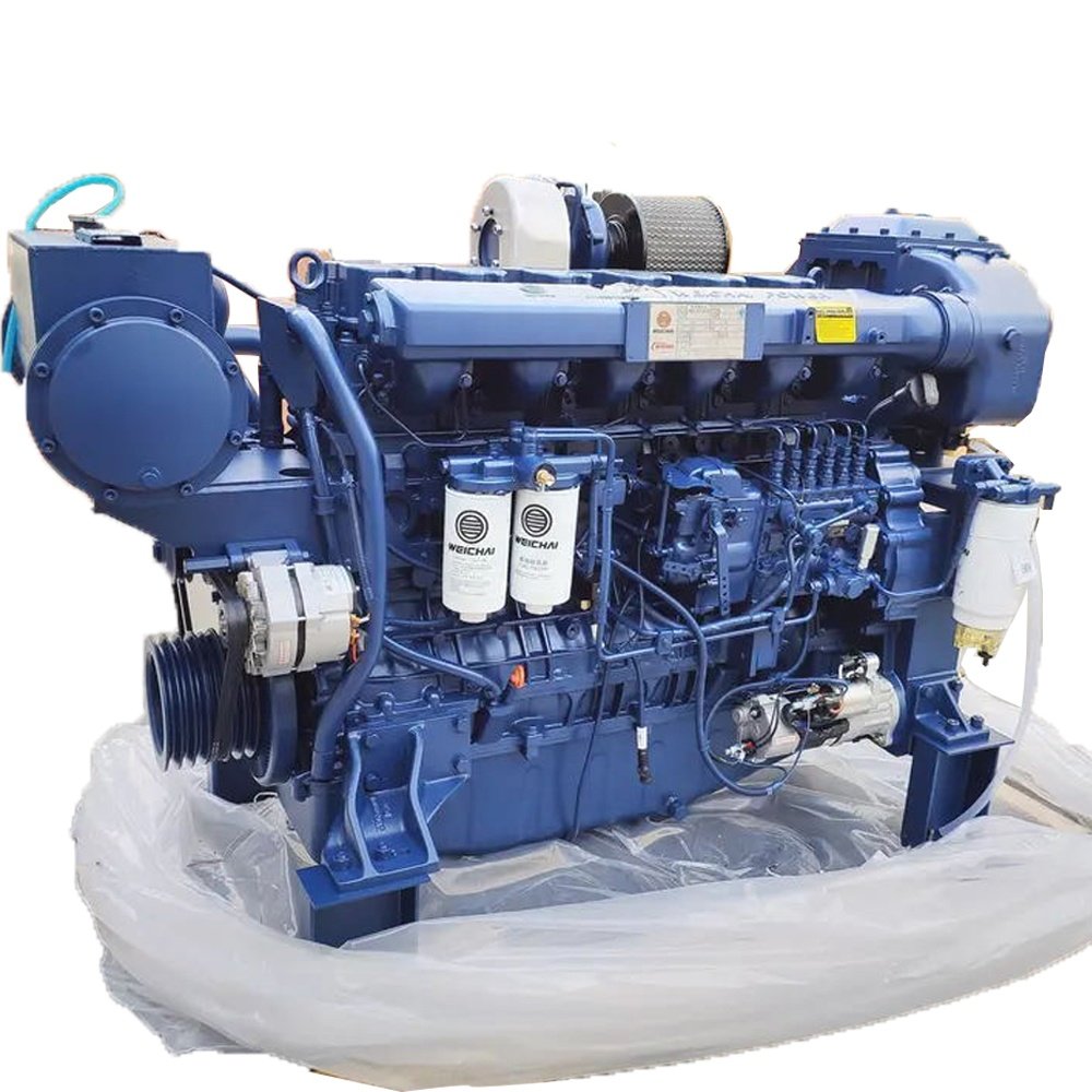 In Stock NEW Weichai WD12 Marine Engine 400HP 2100RPM Marine Diesel Engine WD12C400-21 Inboard Engine Boat