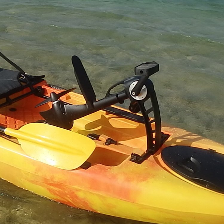 Sailing Outdoor Propel Pedales Motor System Power for Fishing Boat With Foot Drive Pedal Propeller for Sale(Not the Whole Kayak)