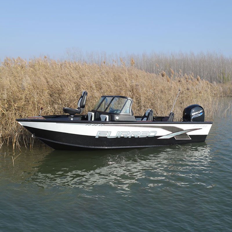 Bass Fishing Boat Use High Speed Aluminum for Sale With Engine Customized Color Family Jon Boat Welded Aluminum 10 OUTBOARD 5.6M