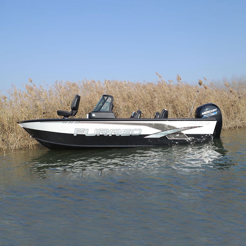 Bass Fishing Boat Use High Speed Aluminum for Sale With Engine Customized Color Family Jon Boat Welded Aluminum 10 OUTBOARD 5.6M