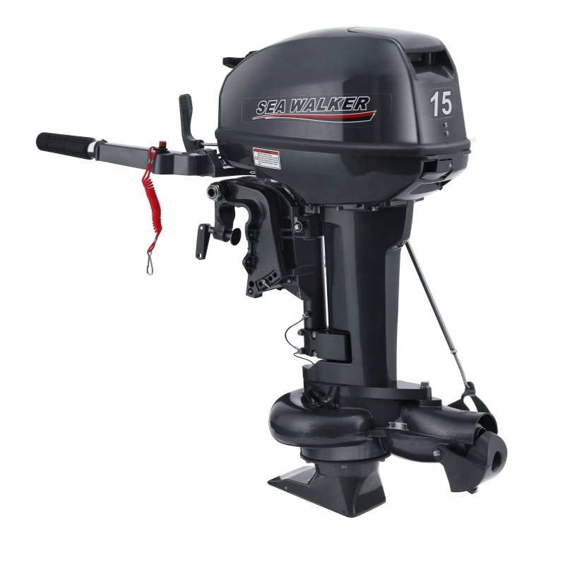 Water Jet Drive Pump with 2 Stroke 30HP Outboard Motor Boat Engine Compatible with YAMAHA Outboards