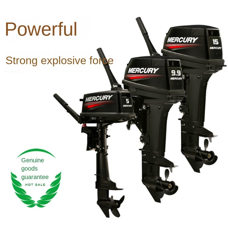 Guangdong Mercury 2/4 Stroke Outboard Motor New Gasoline for General Operation on Rubber/Assault Boats Direct Shipping Stock