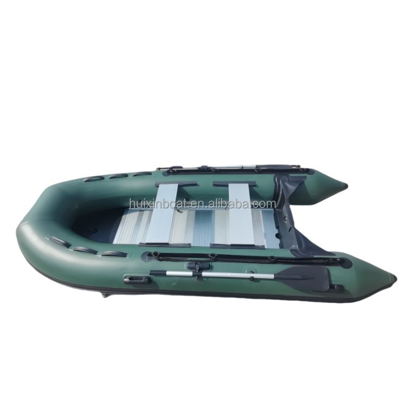 Huixin Inflatable Rowing Boat 2.7m-6.5m PVC Hypalon Aluminium Sailboats with Outboard Engine for Lake Usage Cheap Sailboats Sale