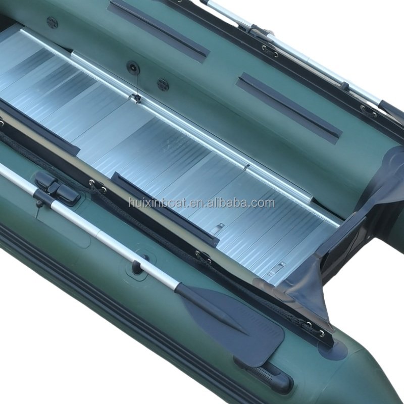 Huixin Inflatable Rowing Boat 2.7m-6.5m PVC Hypalon Aluminium Sailboats with Outboard Engine for Lake Usage Cheap Sailboats Sale