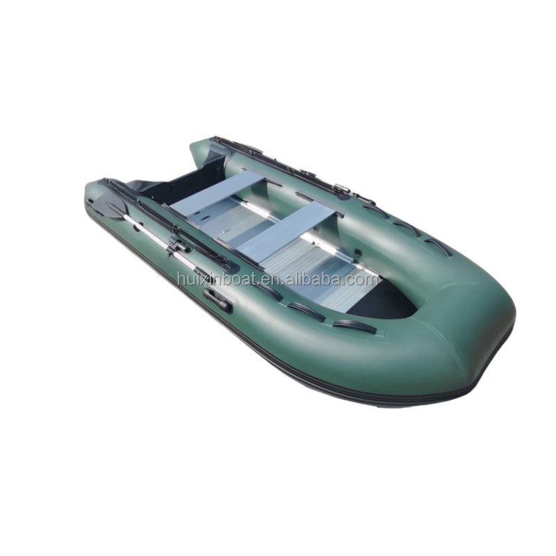 Huixin Inflatable Rowing Boat 2.7m-6.5m PVC Hypalon Aluminium Sailboats with Outboard Engine for Lake Usage Cheap Sailboats Sale