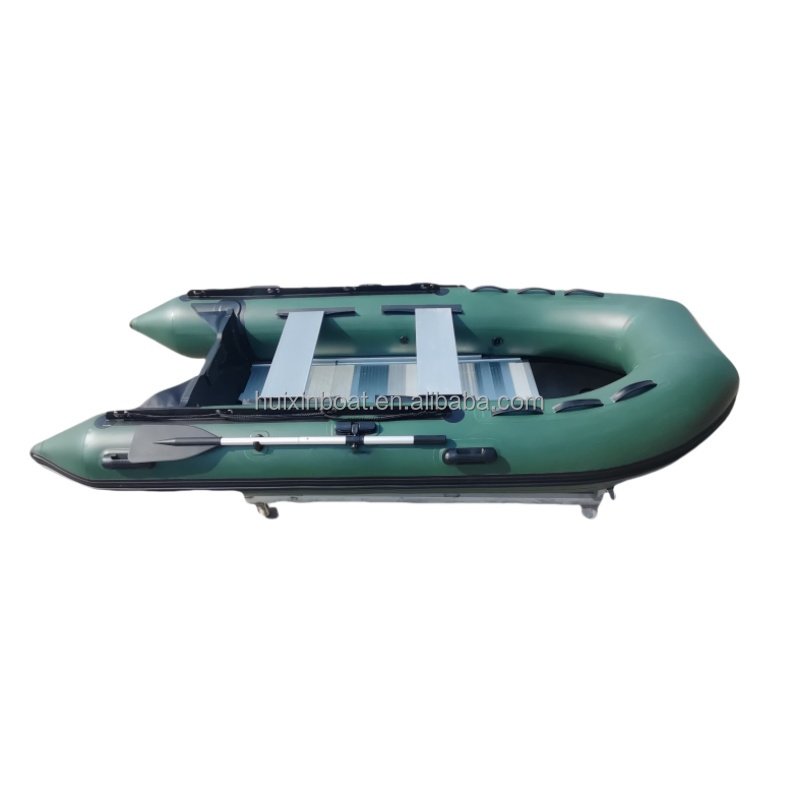 Huixin Inflatable Rowing Boat 2.7m-6.5m PVC Hypalon Aluminium Sailboats with Outboard Engine for Lake Usage Cheap Sailboats Sale