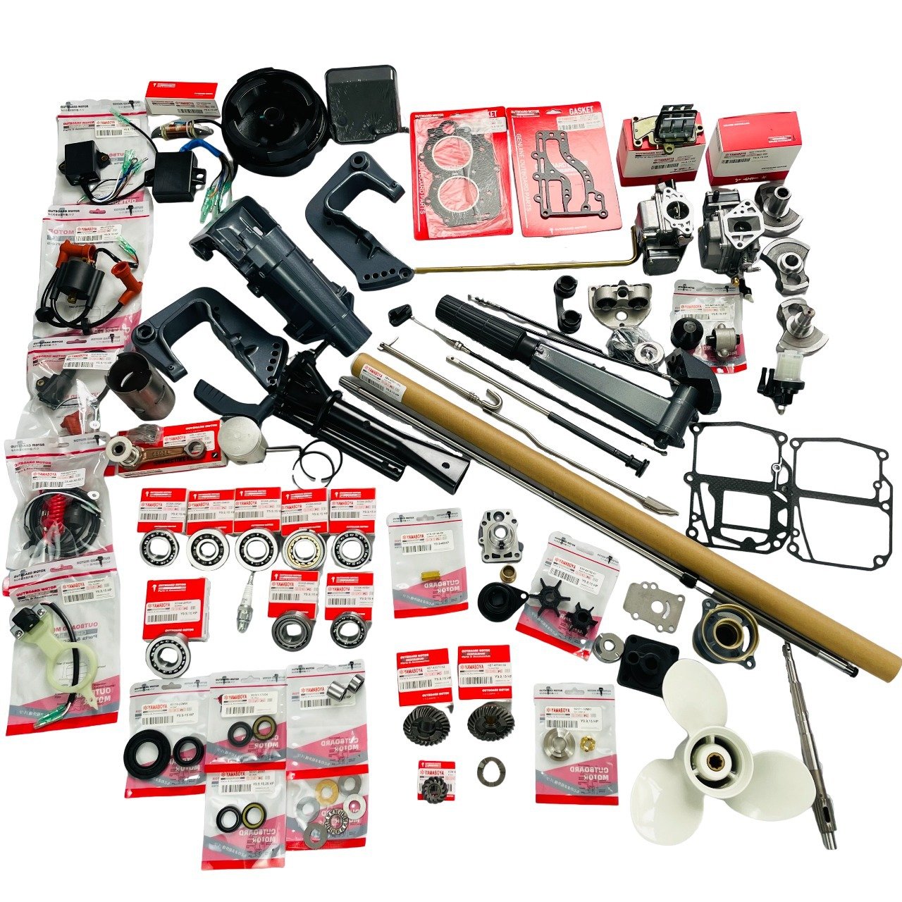 2 Stroke 9.9HP 15HP 25HP 30 HP 40 HP 60HP Marine Aluminium Propellers Yamahaa Outboard Engine Motor Spare Parts Boat Propeller