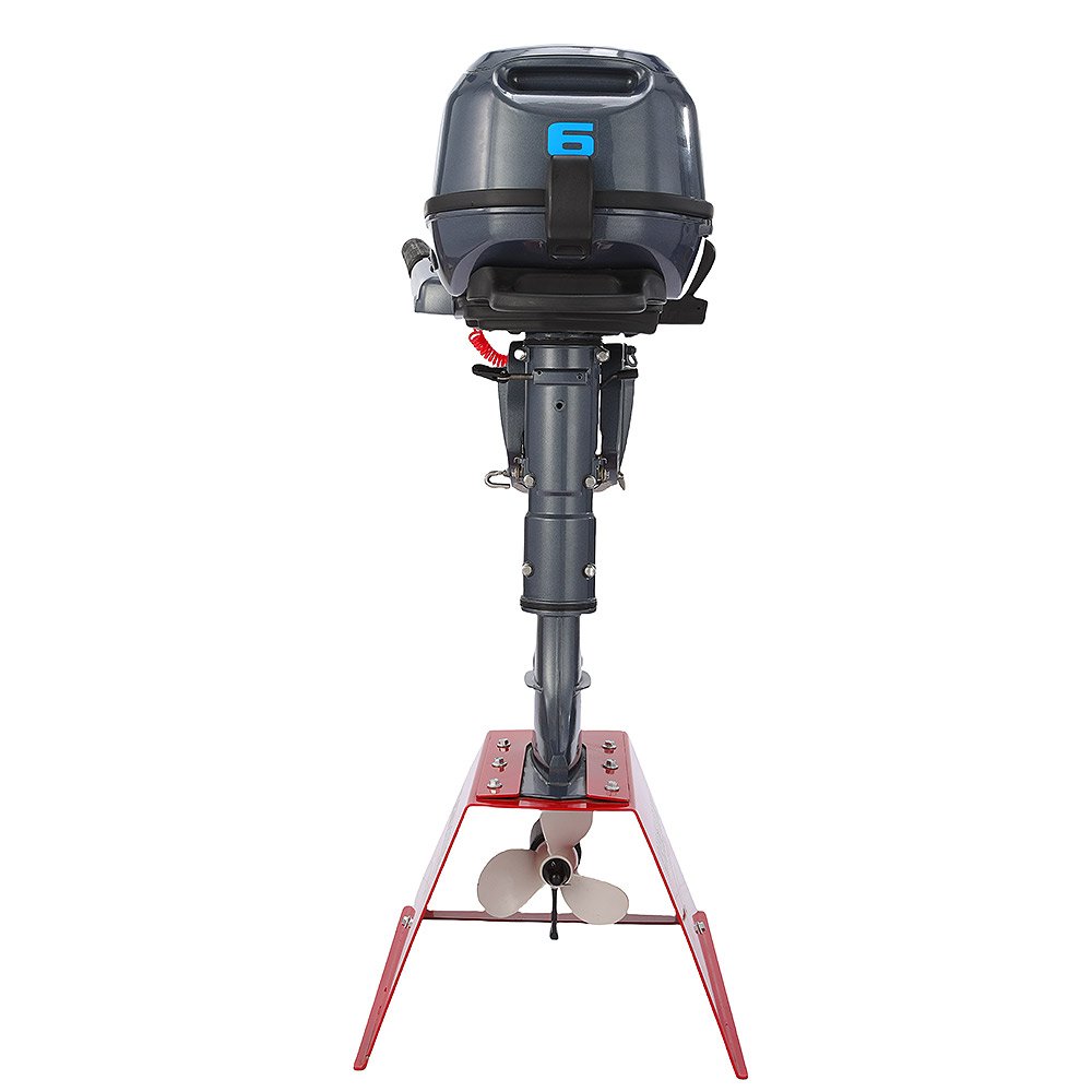 New 4-Stroke Outboard Motor Engine Electric & Gasoline Fuel Manual & Electric Start Use