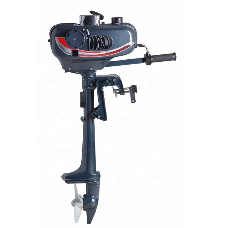Small Cheap 2 Stroke 3.5HP Boat Engine Petrol Outboard Motors Cooled Boat Motors Gasoline Motor