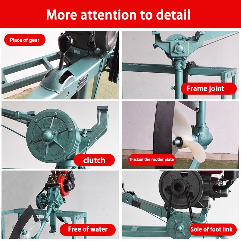 Boat Engine 4 Stroke Factory Price Small Power 2 Stroke Outboard Engine 52cc Boat Motor Engines Machine