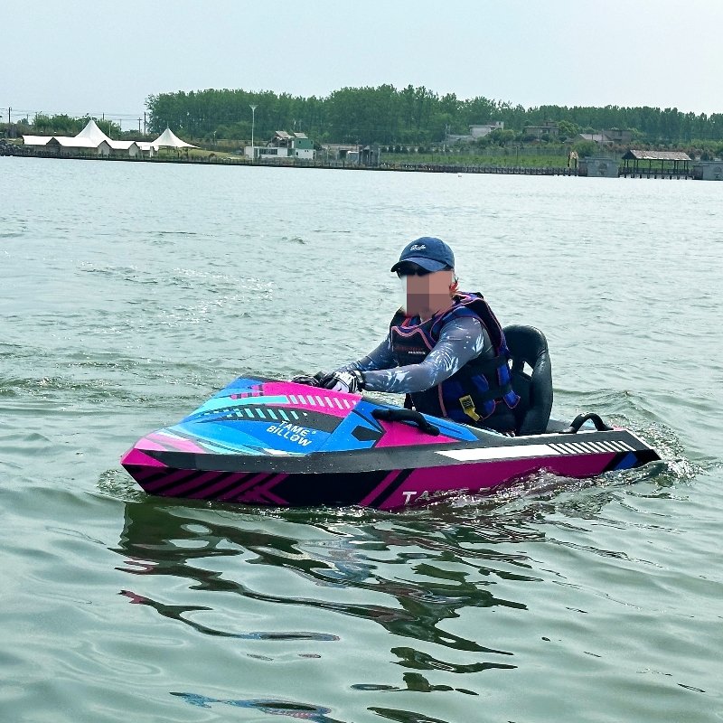 Small Speed Boats Ternary Lithium Battery Luxury Yacht Kids Mini Electric Kart Boat for Water Sports Mini Jet Boat With Engine