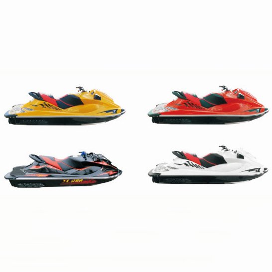 China Made 1300cc Adults 3-person Gasoline Powered Water-cooled 4-stroke Mini Water Jet Ski Jet Boat Motorboat for Sale 60km/h