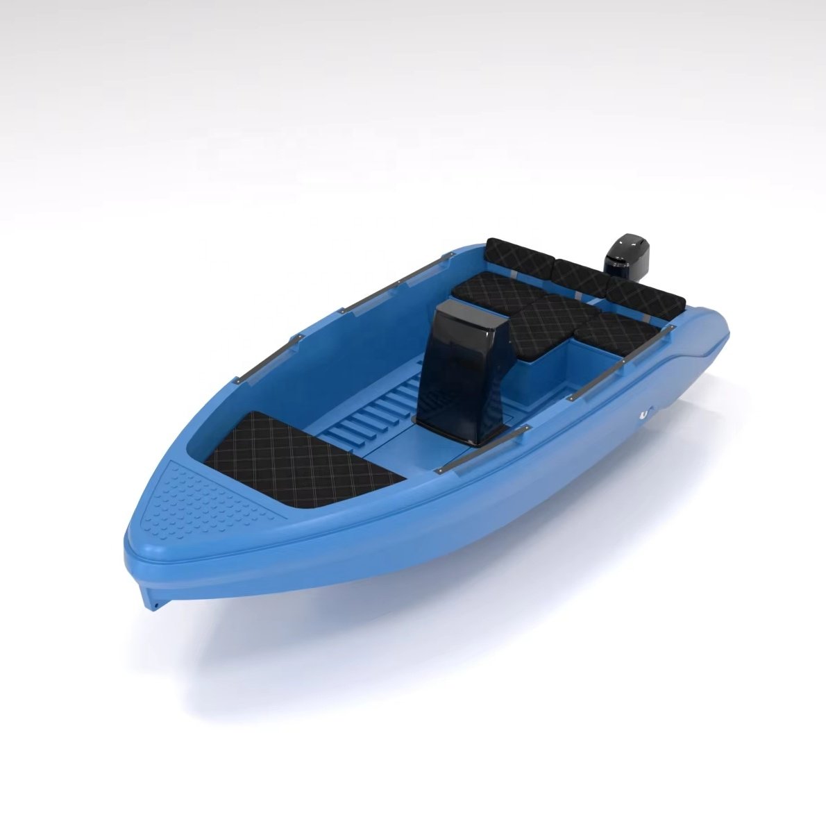 Eco-Friendly 4.5M/4.9M HDPE Marine-Grade Rescue Craft Custom Colors Rotomolded Fishing Boat Sustainable Yacht