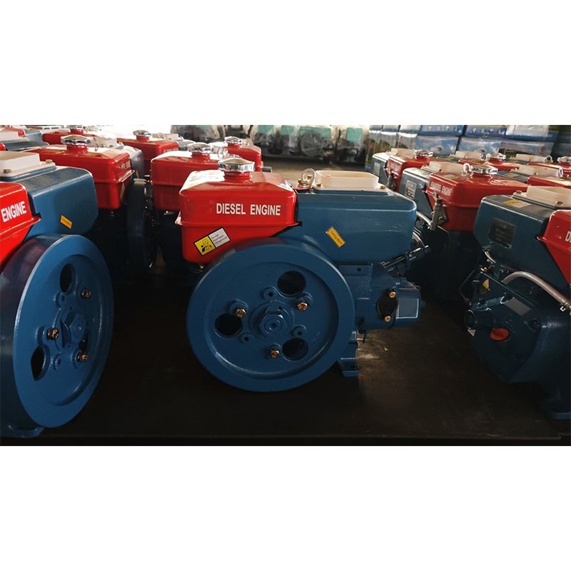 Moteur diesel Horizontal Monocylindre Quatre Temps Refroidi Par Eau R170A 4 HP