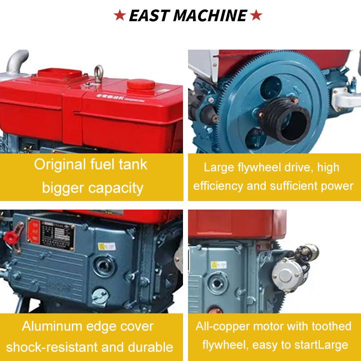 In Stock Diesel Engine L12/L18/L22/L24/L25/L28/L32/L40 Single Cylinder Engine