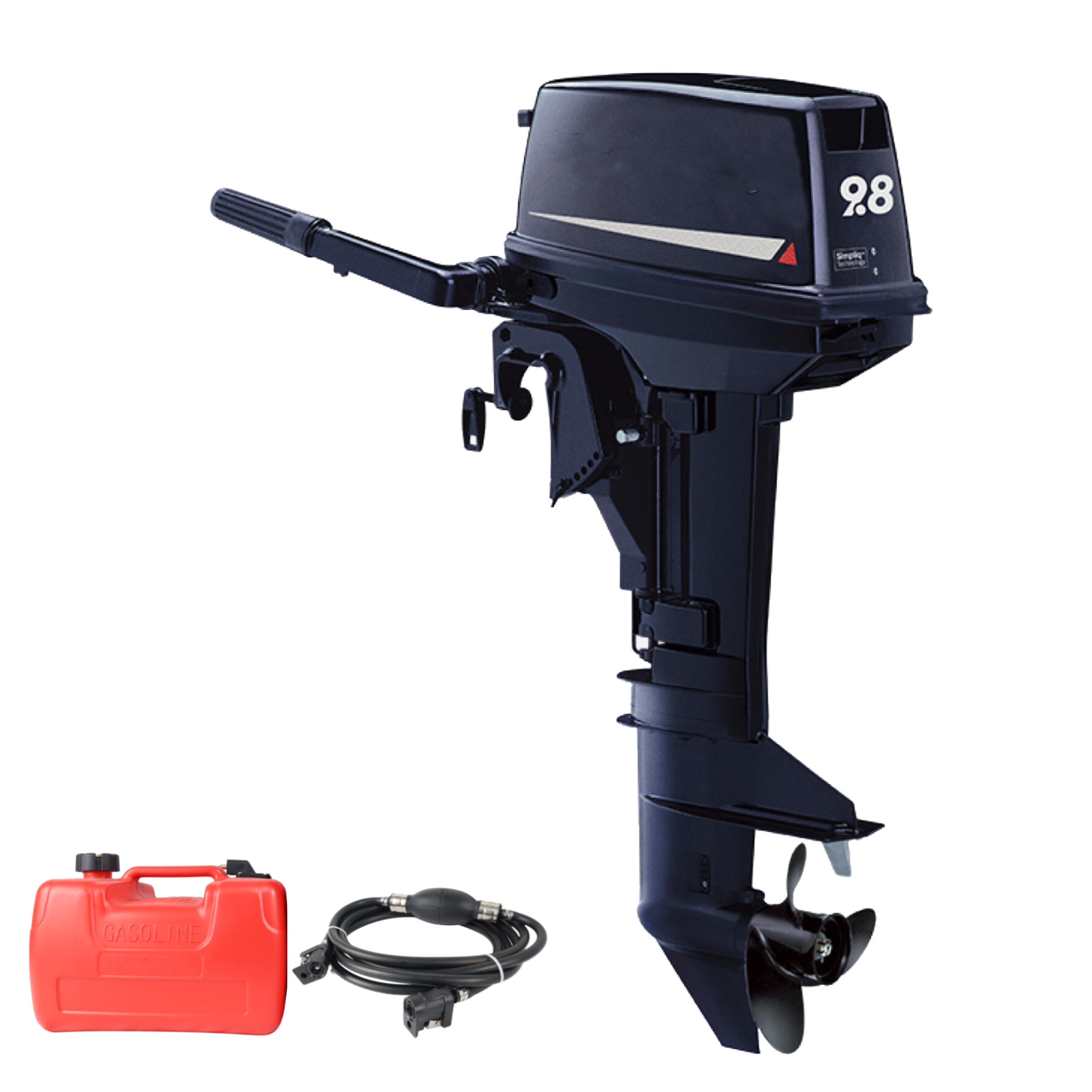 Laogen ODM Boat Outboard Engine Match Tohatsu M8B M9.8B Outboard Motor 2 Stroke 8 9.8hp Outboard Boat Engine Outboard Motor 9.9