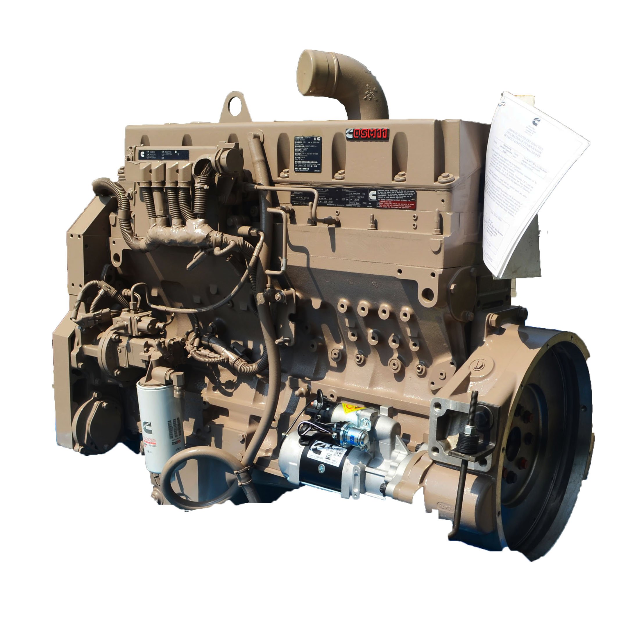 New Genuine Marine Engine QSM11 Diesel Complete Electric Boat Engine