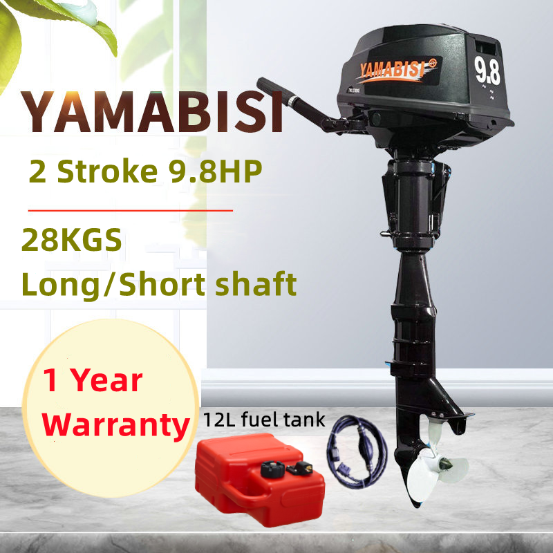 Popular YAMABISI 9.8HP 2 Stroke Gasoline Outboard Motor for Boat