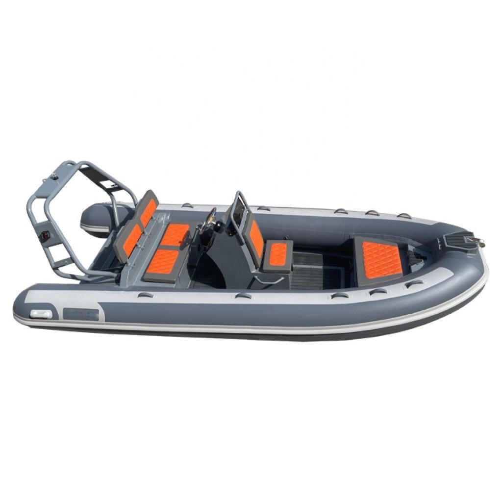 16ft RIB 480 Semi-Rigid Aluminum RIB PVC/Hypalon Inflatable RIB Boat for Family
