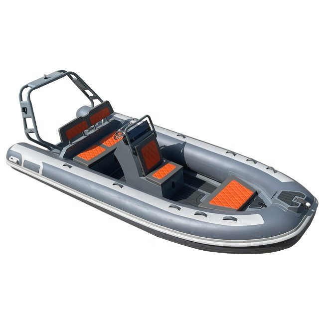 16ft RIB 480 Semi-Rigid Aluminum RIB PVC/Hypalon Inflatable RIB Boat for Family