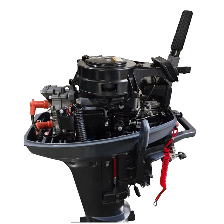 2024 Hot Selling 2 Stroke 15hp 6b4 Boat Engine Yamahas Manual Tilt Gasoline Outboard Engine Boat Motor
