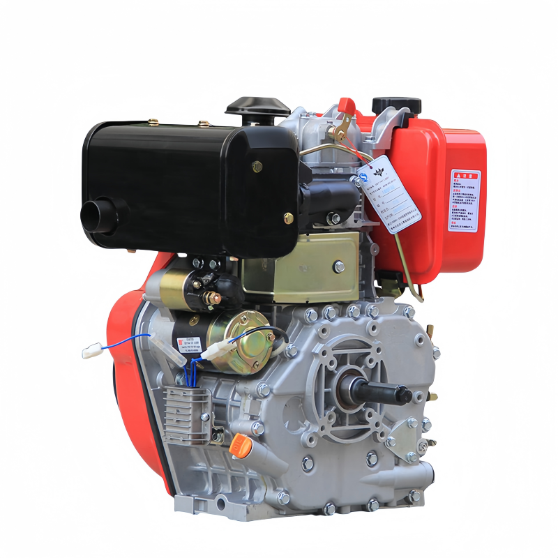 Factory Direct 188F 10 hp 7.5 KW 456cc Single Cylinder air Cooled diesel Engine 92*75mm