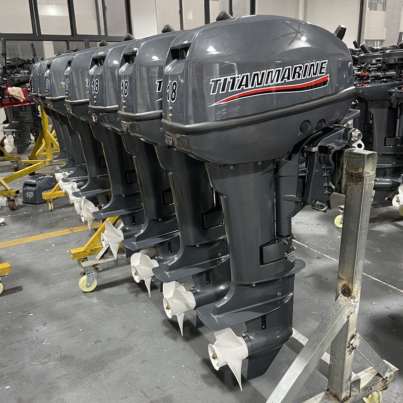 TITANMARINE 2 Stroke Engines 25hp 30hp Boat Engine Outboard Motor Marine Engine for Sale